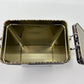 Gillian Martin Coffee With Clip Lid Metal Storage Tin - 10.8cm x 7.3cm x 18.3cm