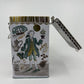 Gillian Martin Coffee With Clip Lid Metal Storage Tin - 10.8cm x 7.3cm x 18.3cm