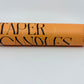 Paddy Wax Taper Candles - Gold and Yellow - 4 Candles - 24.89cm