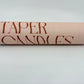 Paddy Wax Taper Candles - Pink Blush - 4 Candles - 24.89cm
