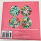 Lala Land Set of 8 Illustrated Coasters - Floral Explosion - 10x0.5cm