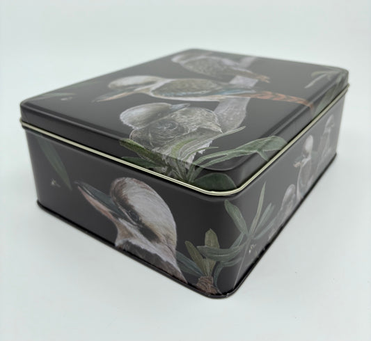 Kookaburra Tin length 20x15x7.5cm