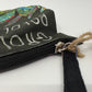 Michelle Allen Designs Canvas Look Makeup Pouch - Bloom Bright - 20x14cm