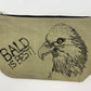 Shruti Canvas Look Men's Toiletry Bag - Bald is Best - 36x22cm