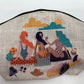 Lavida Cosmetic Bag with Water Proof Lining - 23x15cm