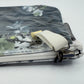 Annabel Trends Australian Made Large Cosmetics Bag - Blue Floral - 32x19cm