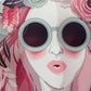 Lavida Floral Sunglasses Cosmetics Purse - 28x20cm