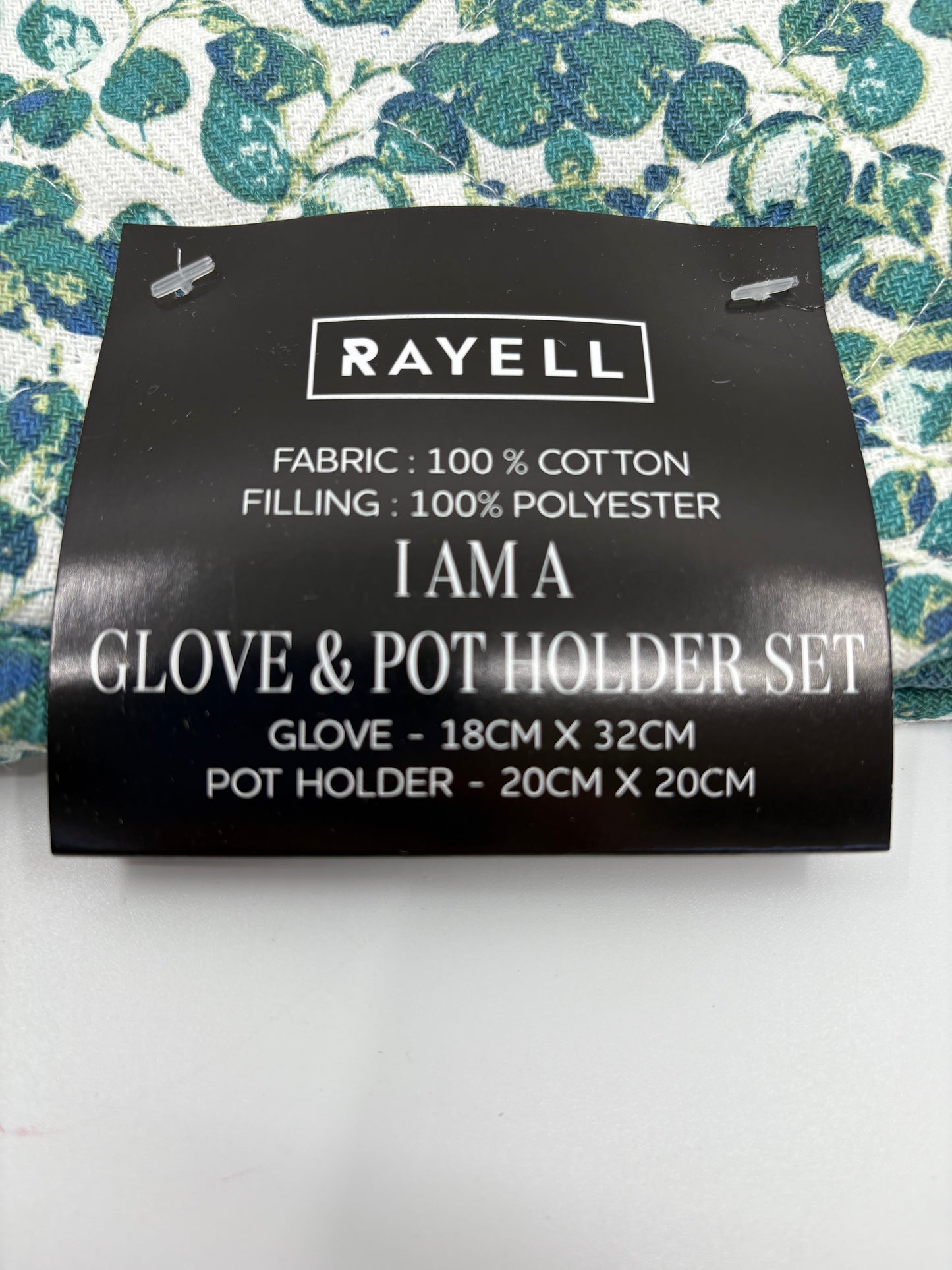 Rayell Oven Glove and Pot Holder Set
