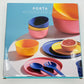 Porta Melamine Dinner Plates Gift Set - 4 Pack - Frankie Ocean Blue - 26x26x1.5cm