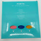 Porta Melamine Dinner Plates Gift Set - 4 Pack - Frankie Ocean Blue - 26x26x1.5cm