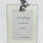 Glass and Pewter Photo Frame - Soccer - 10x15cm