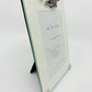 Glass and Pewter Photo Frame - Trumpet