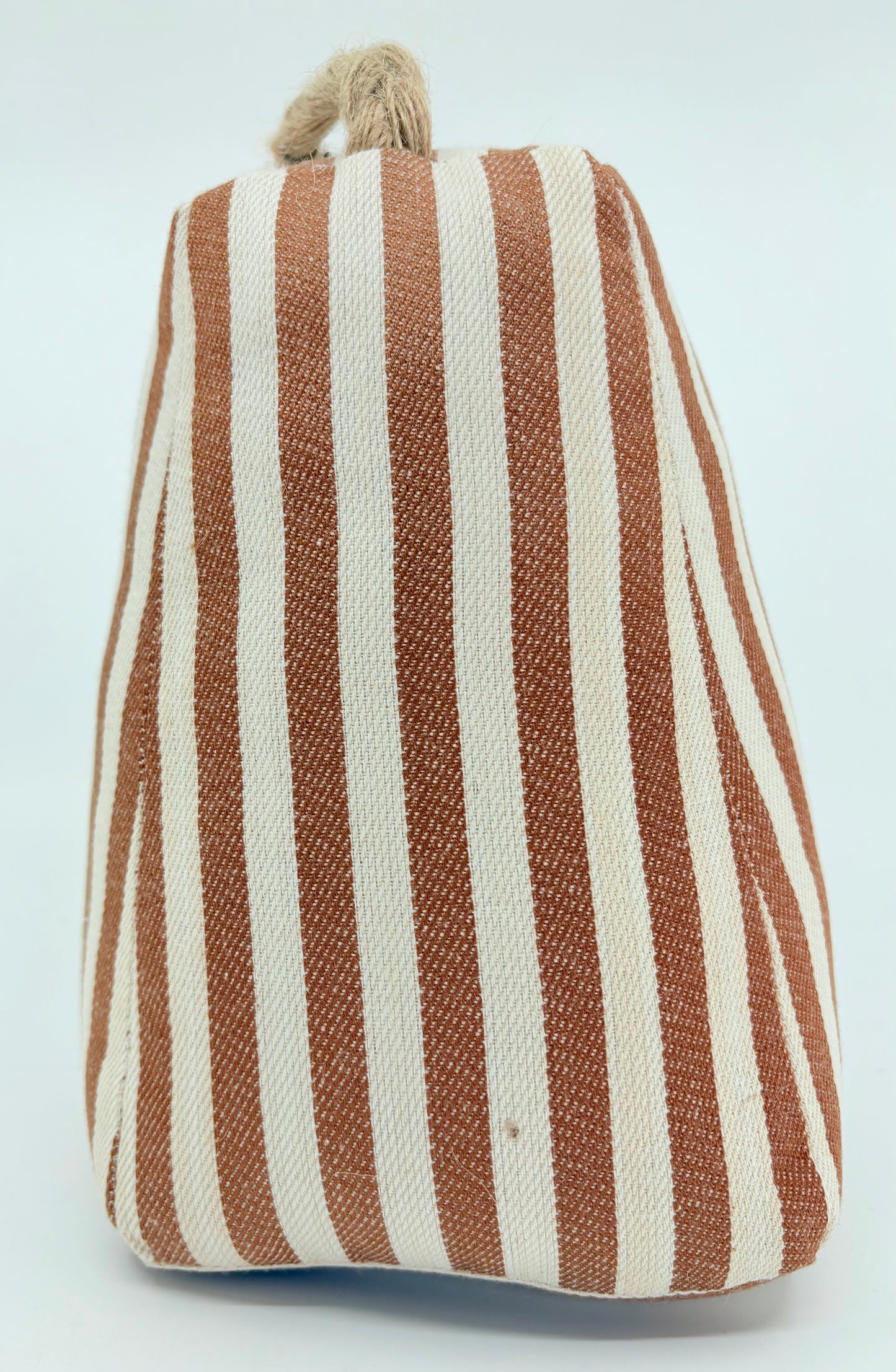 Coast To Coast Door Stop - Orange Pyjama Stripe - 21x14cm - 2kg