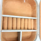 Rayell Cosmetics Case with Mirror - Vinyl with Velvet inlay - Large - Beige - 21x16x5cm