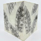 Edvin Plastic Square Tissue Box - 16x15x15cm