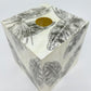 Edvin Plastic Square Tissue Box - 16x15x15cm