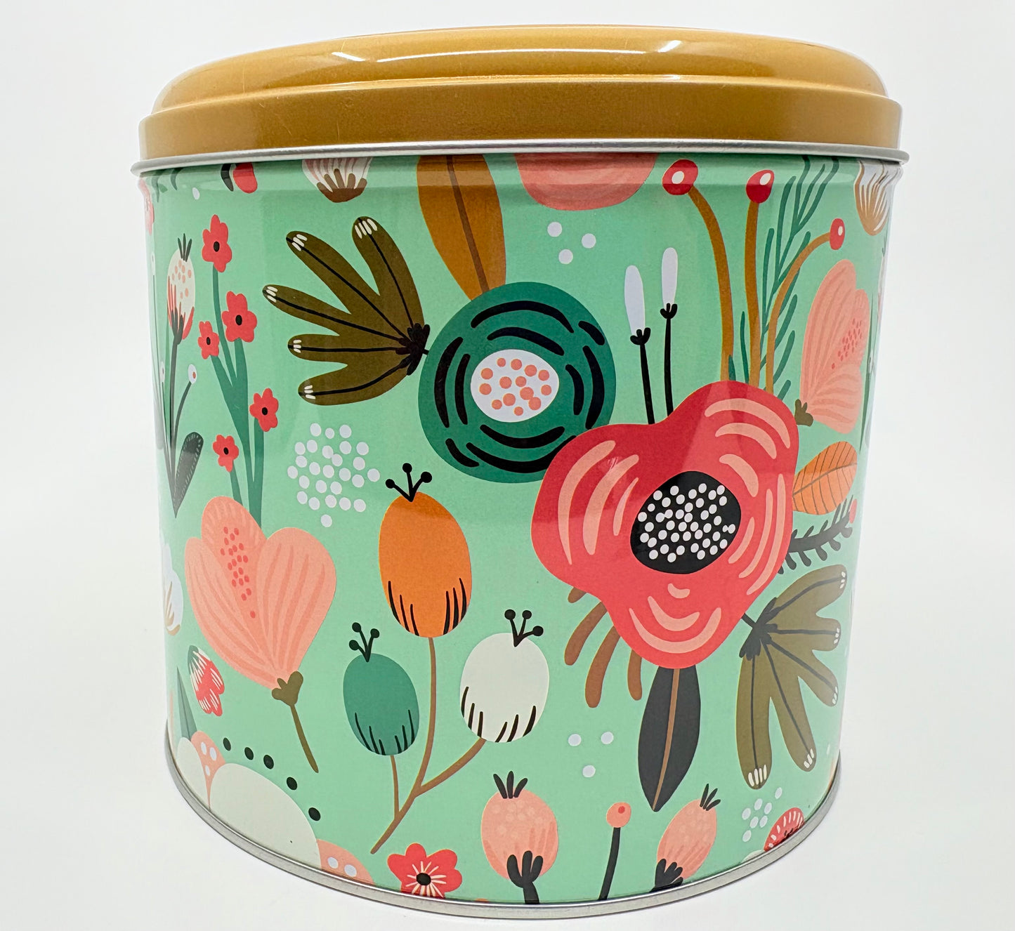 Lavida Tin Containers - Set of 2 - 25x16x14cm and 22x14x12cm