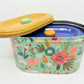Lavida Tin Containers - Set of 2 - 25x16x14cm and 22x14x12cm