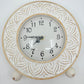 Wooden Battery Powered Circular Clock - 24x5cm