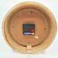 Wooden Battery Powered Circular Clock - 24x5cm