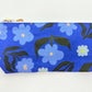Annabel Trends Cosmetics Bag - Small - Blue Blossom - 22x11cm