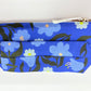 Annabel Trends Cosmetics Bag - Small - Blue Blossom - 22x11cm