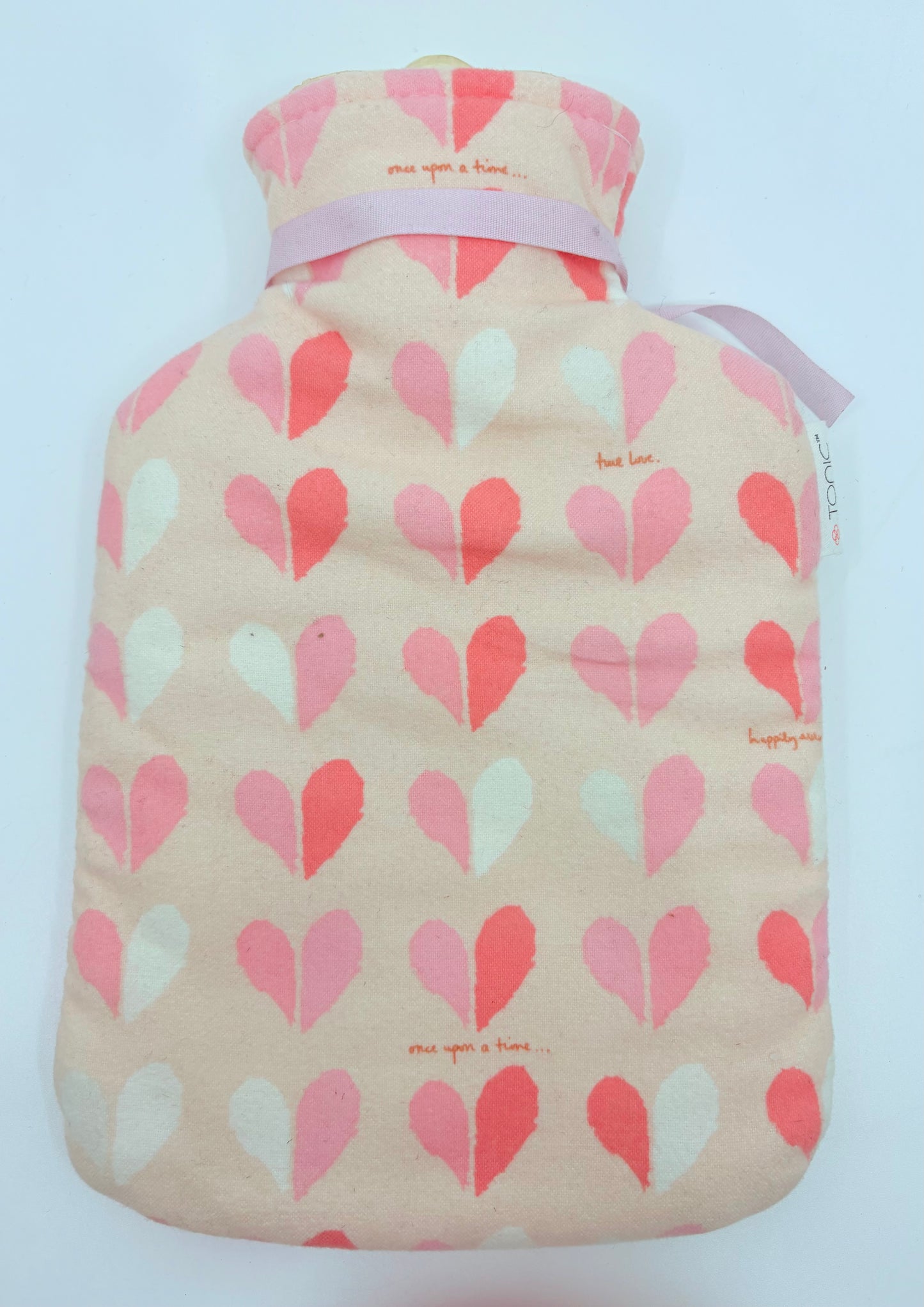 Tonic Australia Hot Water Bottle - Heart - 28x18cm