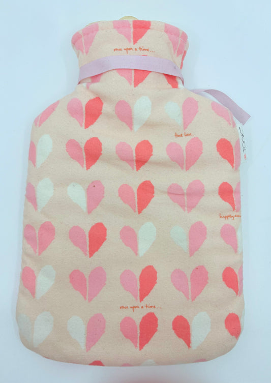 Tonic Australia Hot Water Bottle - Heart - 28x18cm