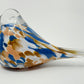 Coast to Coast Glass Bird - Multicolour - 15x7cm