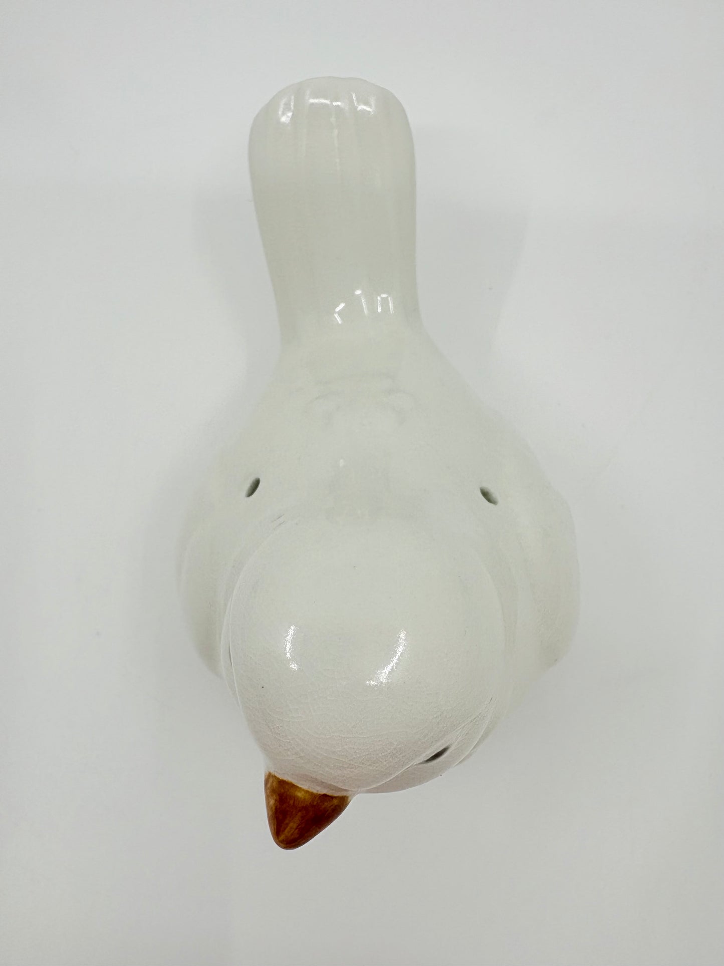 Get Posh White Ceramic Bird - 17x10cm