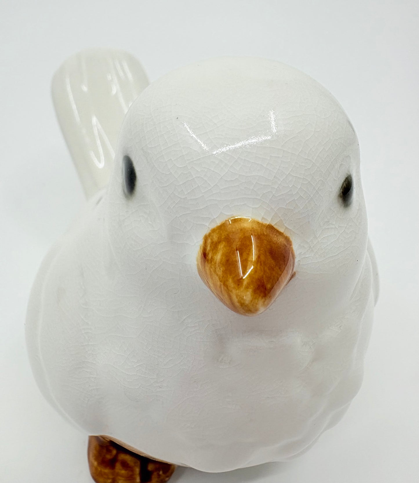 Get Posh White Ceramic Bird - 17x10cm