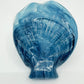 Blue Glass Clam - 15x2cm