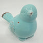 Sage Rustic Ceramic Bird - 15x8cm