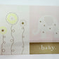 Pepper Pot Molly's Nursery - 10 Notecards and 11 Envelopes - 15x10cm