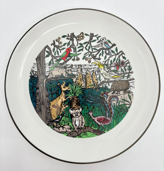 Squidinki Ceramic Canapé Plate - Everyday Whimsy Australian Collection - 16x2cm