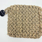 Casa Regalo Cotton Knit Trivet - Natural - 20x20cmx2cm