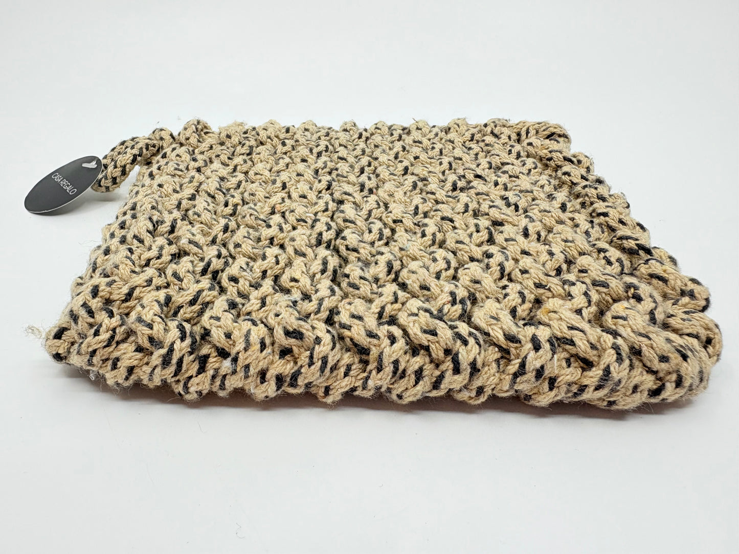 Casa Regalo Cotton Knit Trivet - Natural - 20x20cmx2cm