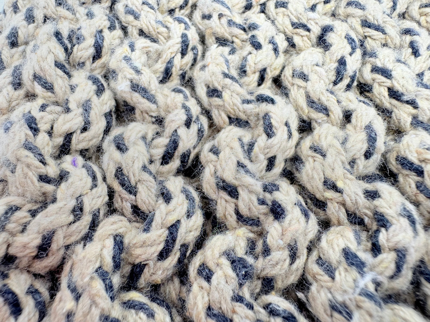 Casa Regalo Cotton Knit Trivet - Natural - 20x20cmx2cm