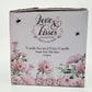 Pretty in Pink Love and Kisses Collection - Mum You are So Loved Vanilla Scented Glass Candle - Single wick 30 hour Burn - 215g