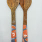 Assemble Handcrafted Mango Wood Sala Servers - Set of 2 - 28x7cm