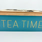 Urban Products Wooden Natural Tropical Tea Box - Green - 25x25x8cm