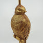 Candle Holder - Metallic Bird - Gold - 30x10cm