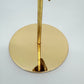 Candle Holder - Metallic Bird - Gold - 30x10cm