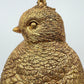 Candle Holder - Metallic Bird - Gold - 30x10cm
