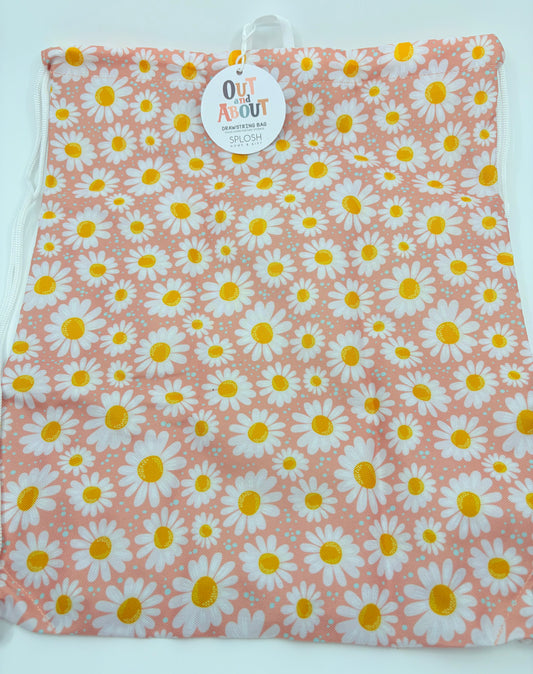 Splosh Out and About Drawstring Bag - Daisy - 44x36cm