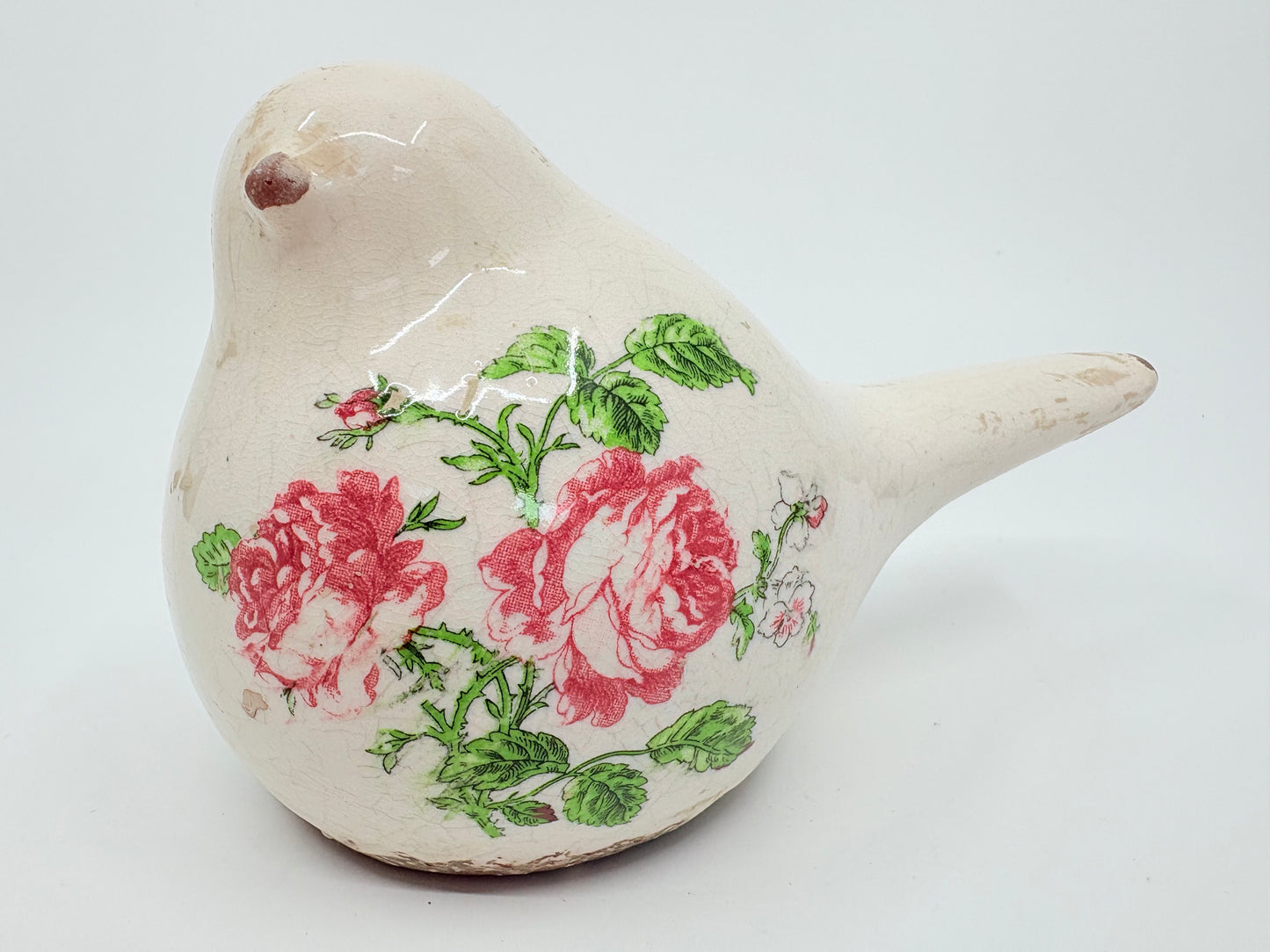 Casa Regalo Rustic Floral Bird - 16x8x10cm