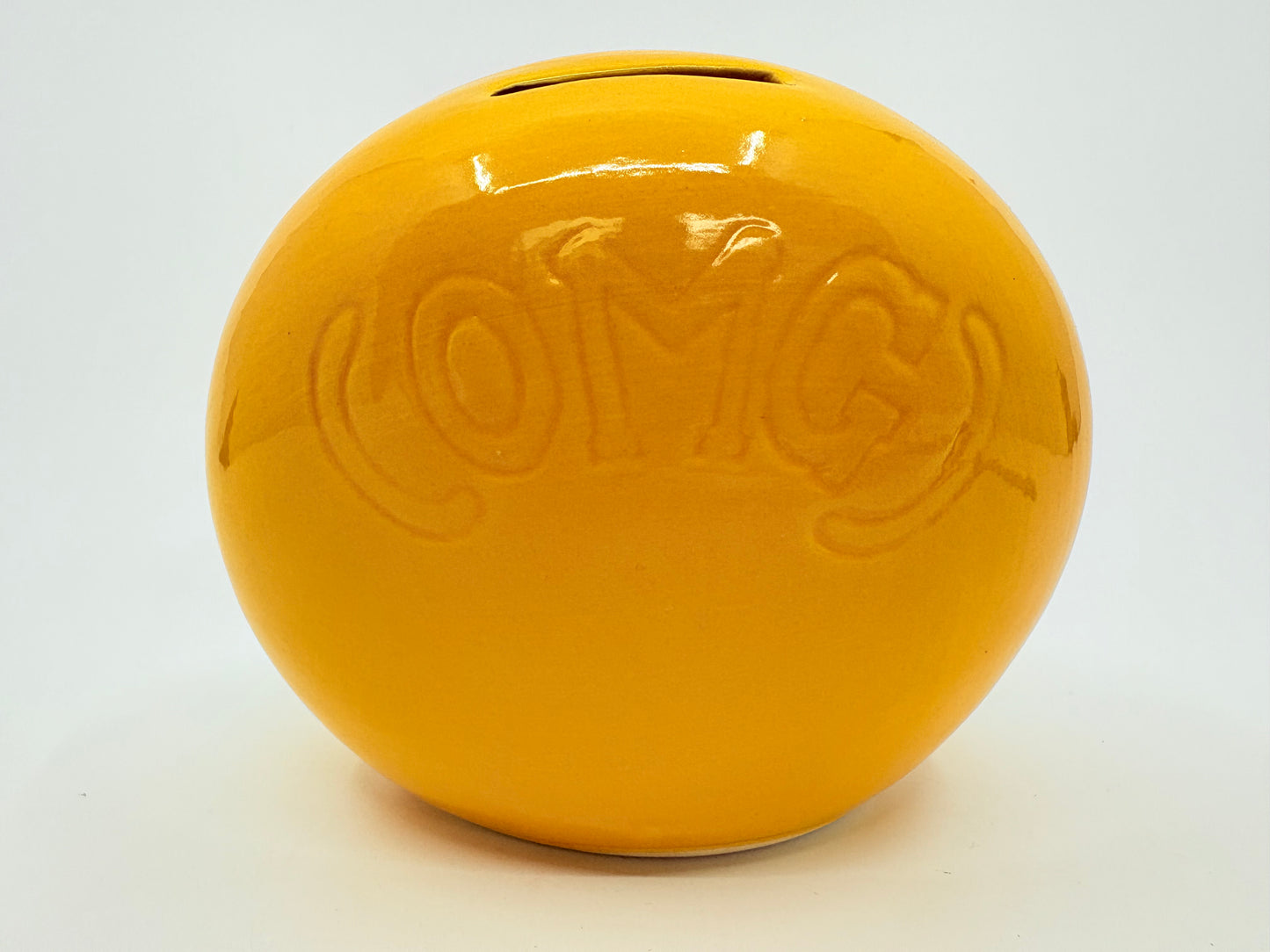 Landmark Ceramic Smile Emoji Love Heart Eyes Ceramic Money Box - 12x8x12cm