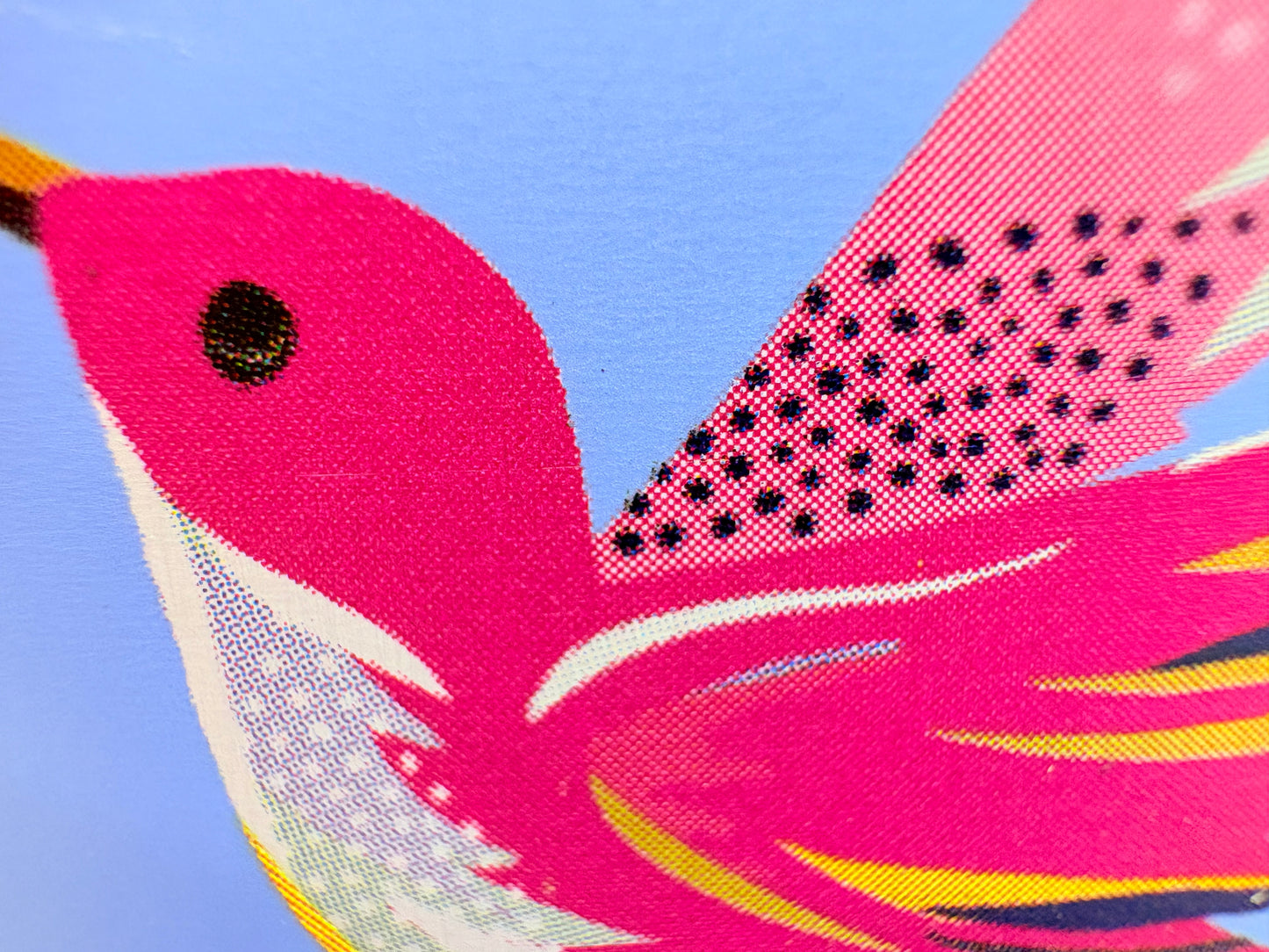 Sara Miller Bird and Floral Tin - Blue - 18x16.5cm