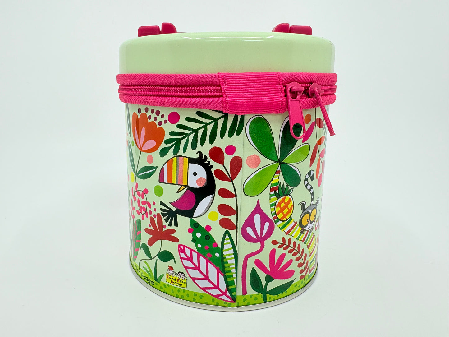 Bits and Bobs Zip Up Canister - 12x11cm