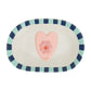 Annabel Trends Ceramic Heartfelt Plate - 16x11cm